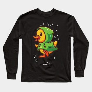 Ducks Doing Cute Things Long Sleeve T-Shirt